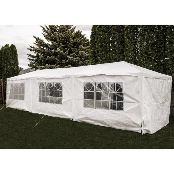 Backyard Expressions Party Tent Canopy Tent 906776-WB - White