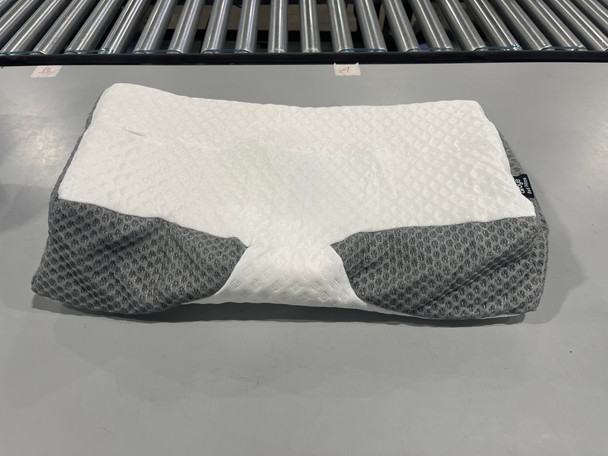 GROYE DJUSTABLE NECK PILLOWS PAIN RELIEF SLEEPING ENHANCED ERGONOMIC - DARK GRAY