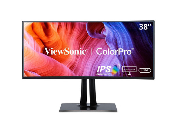 ViewSonic VP3881A 38 Inch IPS WQHD+ Curved Ultrawide Computer Monitor with