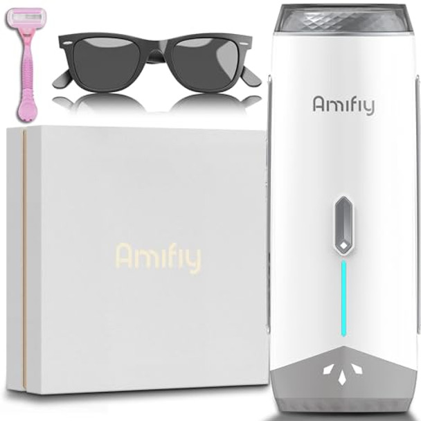 AMIFIY ICE COOLING IPL HOME USE HAIR REMOVAL DEVICE T18A - WHITE