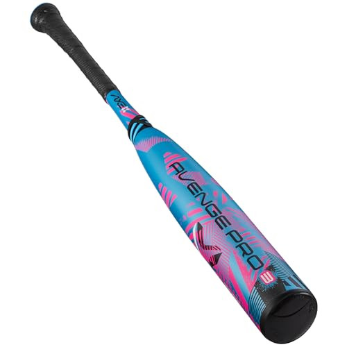 AXE AVENGE PRO 3 USSSA BASEBALL BAT DROP 28" - BLUE/PINK New