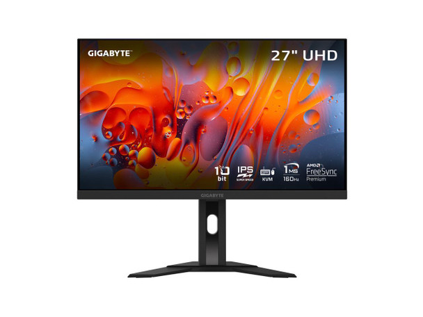 GIGABYTE - M27UA - 27" SS IPS Gaming Monitor - UHD 3840x2160 - 160Hz - 1ms MPRT