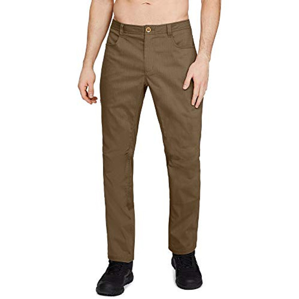 UNDER ARMOUR MEN'S TAC STRETCH RS PANTS SIZE 44X34 - BROWN/ COYOTE BROWN New