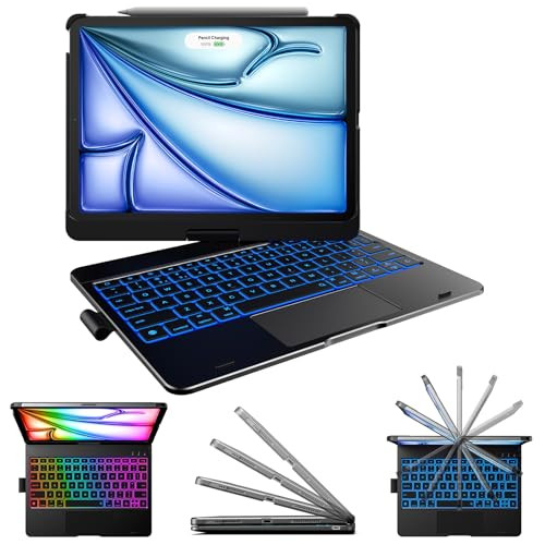 Typecase Touch Keyboard Case for iPad Air 11" & iPad Pro, Multi-Touch, Black