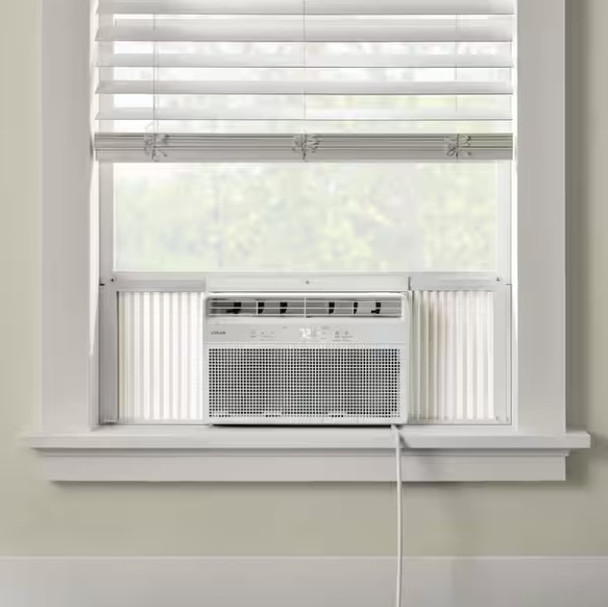 VISSANI 5,000 BTU 115-VOLT WINDOW AIR CONDITIONER, WHITE - WHITE New