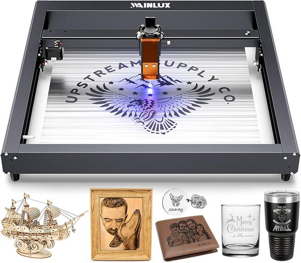 WAINLUX LASER ENGRAVING 60 W WAINLUX JL7 CNC LASER CUTTER 10 W COPRESSED - BLACK