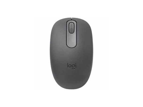 Logitech M196 Mouse - Optical - Wireless - 32.81 ft - Bluetooth - Graphite -