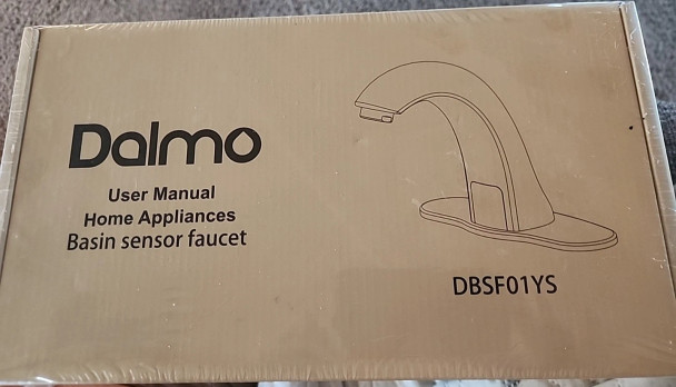 DALMO BASIN SENSOR FAUCET CHROME TOUCHLESS BATHROOM - CHROME