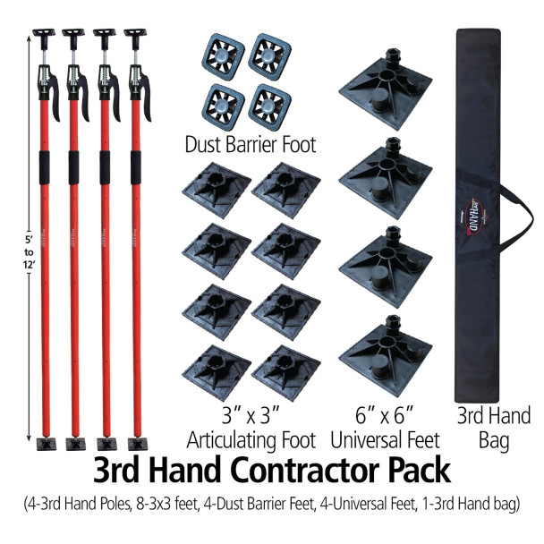 FASTCAP 3RD HAND CONTRACTOR PACK - RED