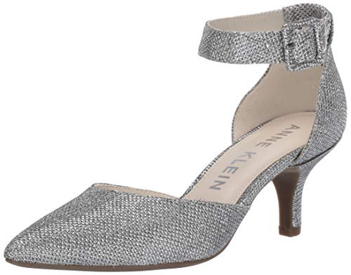 ANNE KLEIN WOMEN'S FABULIST PUMP - SIZE: WOMEN 7 - SILVER
