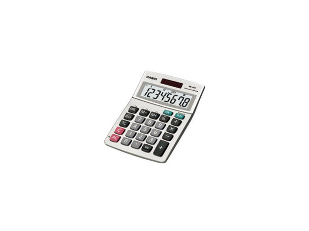 Casio MS-80S-S-IH Desktop Calculator with 8-Digit Display