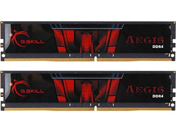 G.SKILL AEGIS SERIES DDR4 RAM 32GB 2X16GB 2666MT/S CL19-19-19-43 1.20V - BLACK New