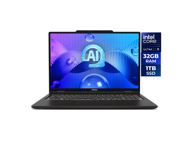 MSI Venture 16 AI Touchscreen Laptop Intel Core Ultra 9 285H 32GB RAM 1TB SSD
