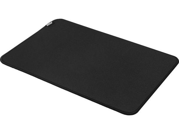 MSI AGILITY GD10 Mouse Pad with Natural Rubber Base, Polyester Fabric, BLK,