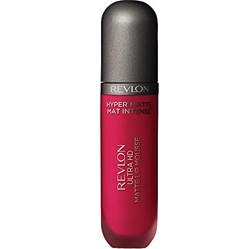 REVLON ULTRA HD LIP MOUSSE HYPER MATTE, CREAMY LIQUID LIPSTICK - PINK (805) New