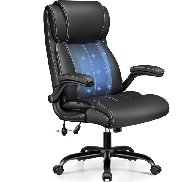 BESTFAIR ERGONOMIC OFFICE CHAIR DESK COMPUTER HIGH BACK EXECUTIVE OC001 - BLACK