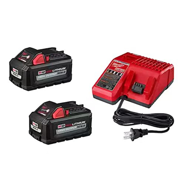 MILWAUKEE M18 18-VOLT LITHIUM-ION HIGH OUTPUT STARTER KIT 48-59-1862S