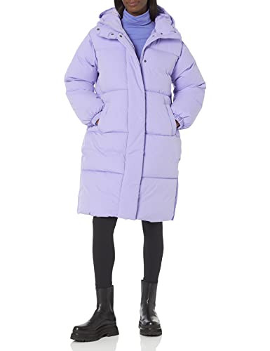 AMAZON ESSENTIALS WOMEN'S OVERSIZED LONG PUFFER JACKET - SIZE: WOMEN 4X - PURPLE New