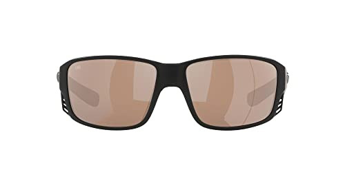 COSTA DEL MAR DEL SUNGLASSES, 60MM - BLACK/POLARIZED COPPER