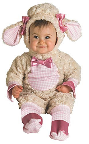 Rubies Baby's Lucky Little Lamb Costume, Youth 6-12 Months, Pink
