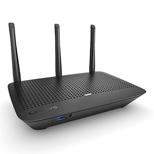 LINKSYS DUAL-BAND AC1900 WIFI 5 ROUTER EA7430 - BLACK