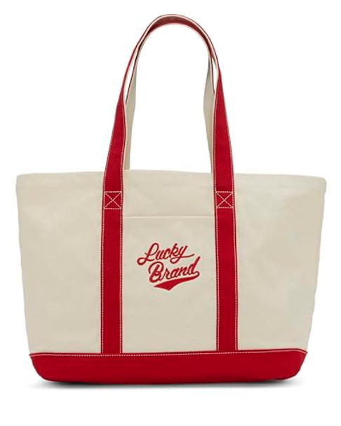 LUCKY BRAND RILY - NATURAL/RED New