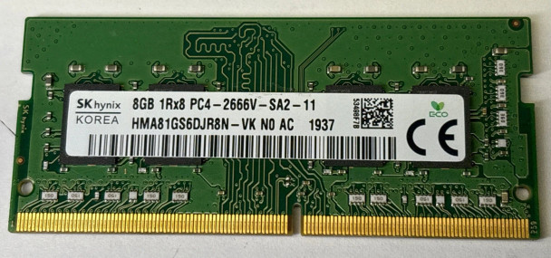 SK HYNIX 8GB DDR4-2666 PC4-2666V LAPTOP MEMORY RAM - GREEN