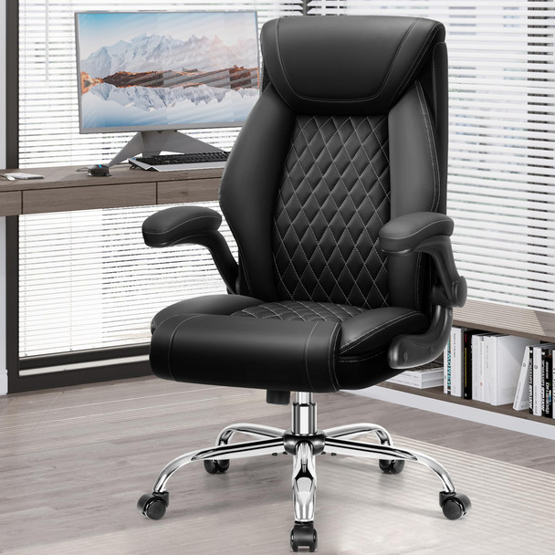GENERIC OFFICE CHAIR ERGONOMIC HIGH BACK HOME OFFICE DESK CHAIR - BLACK