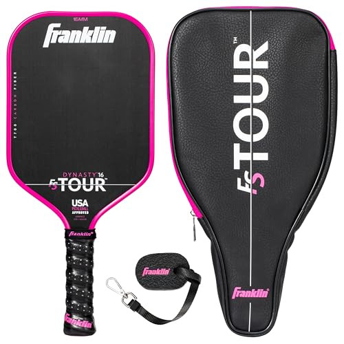 Franklin Sports Pro Pickleball Paddle Set - FS Tour Series Carbon Fiber Paddle