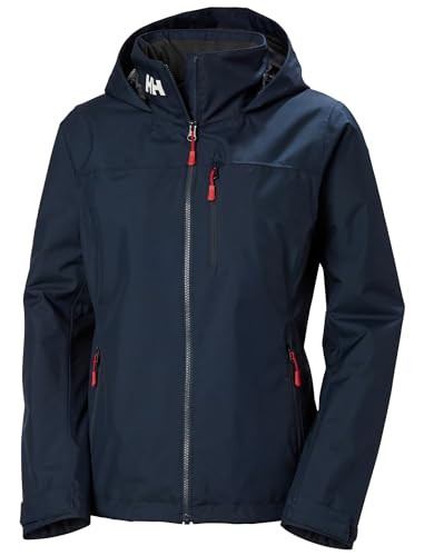 34447-597 HELLY-HANSEN WOMEN'S CREW HOODED MIDLAYER JACKET 2.0 NAVY SIZE:M