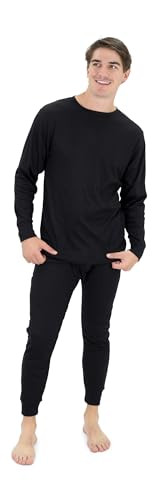 MOSSY OAKS MOSSY OAK MENS THERMAL UNDERWEAR SET WAFFLE LONG SLEEVE SHIRT PANTS