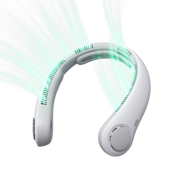 JISULIFE PORTABLE NECK FAN - NECK FAN LIFE4 - GRAY