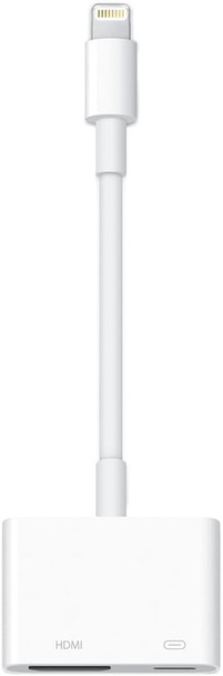 APPLE LIGHTNING TO DIGITAL AV ADAPTER - WHITE