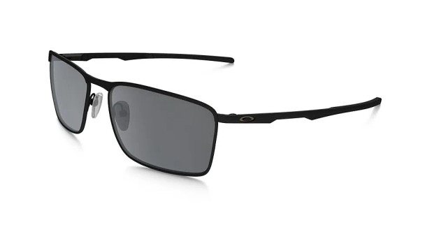 OAKLEY CONDUCTOR 6 MEN'S SUNGLASSES BLACK IRIDIUM LENSES, 58-16-136 - BLACK