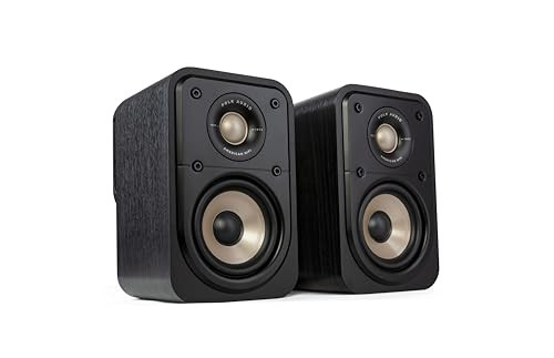 POLK AUDIO POLK SIGNATURE ELITE ES10 SURROUND SOUND SPEAKERS - BLACK
