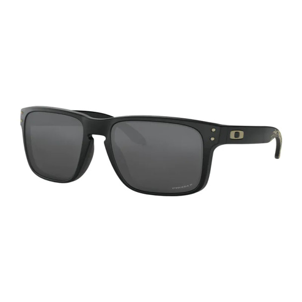 OAKLEY SI HOLBROOK SUNGLASSES MATTE BLACK FRAME, PRIZM BLACK POLARIZED LENSES
