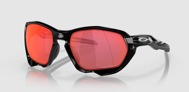 OAKLEY PLAZMA SUNGLASSES BLACK INK FRAMES, PRIZM TRAIL TORCH LENSES, 59-18-126
