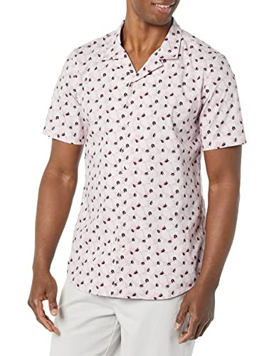 AMAZON ESSENTIALS MENS VACATION COTTON BUTTON-DOWN RESORT SHIRTS - SIZE XL