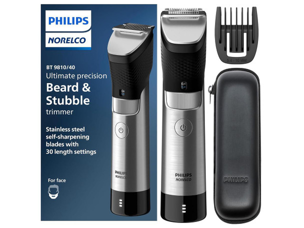 Norelco Philips Series 9000, Ultimate Precision Beard and Hair Trimmer with
