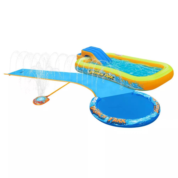 BANZAI 13.75' AQUA DRENCH 3-IN-1 SPLASH PARK - MULTI