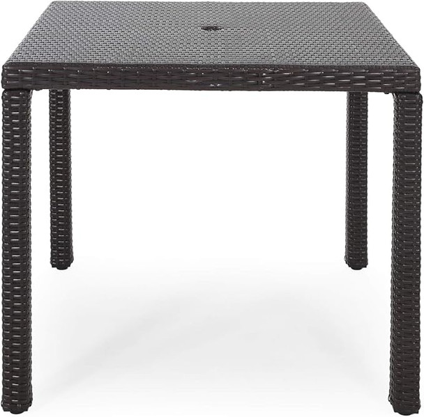 GENERIC CHRISTOPHER KNIGHT HOME RHODE ISLAND OUTDOOR WICKER SQUARE DINING TABLE