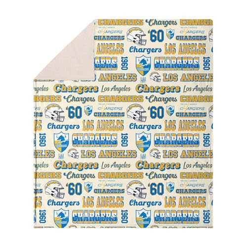 FOCO NFL Logo Retro Sherpa Fleece Plush Throw Blanket 60" x 70" Retro New