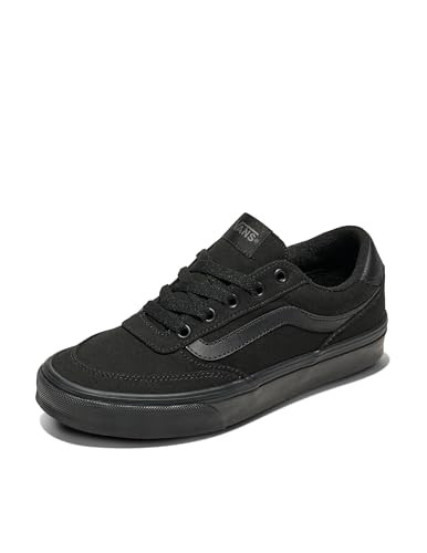 Vans Brooklyn Ls Shoe Canvas Black/Black Women Size 11