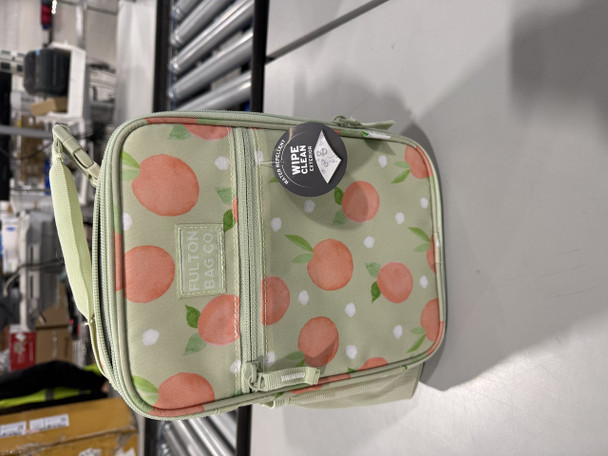 FULTON BAG CO. UPRIGHT LUNCH BAG - PEACHES