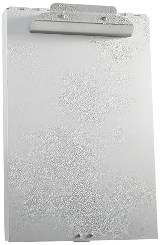 AMAZON METAL CLIPBOARD COMPARTMENTS INTERIOR 250 SHEET STORAGE - SILVER New