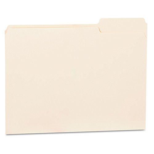 UNIVERSAL TOP TAB FILE FOLDERS 1/3-CUT TABS UNV12123 - MANILA