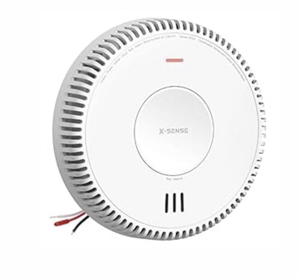 X-SENSE HARDWIRED COMBINATION SMOKE AND CARBON MONOXIDE DETECTOR XP04 1-PACK