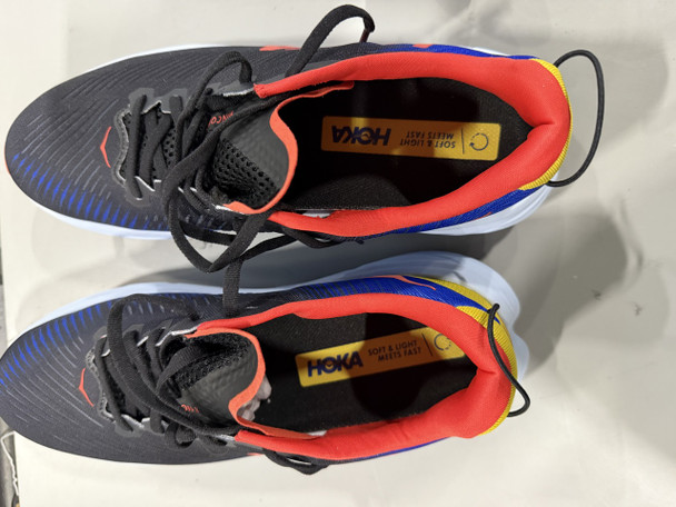 HOKA ONE ONE RINCON 3 - SIZE: WOMEN 9.5 - BLACK DAZZLING BLUE