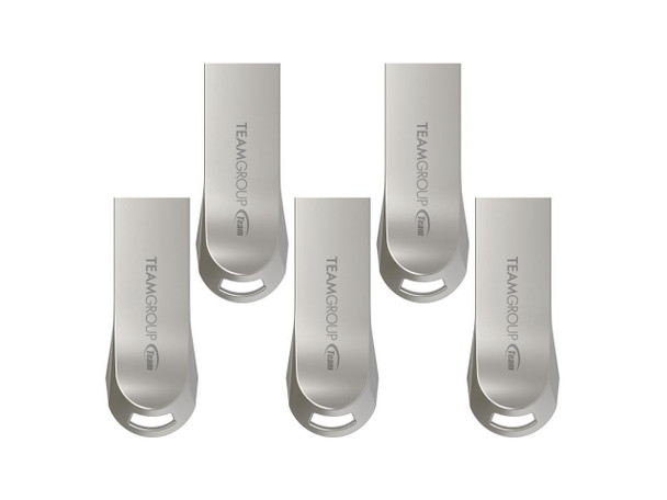 TEAM 640GB (128GB x 5) C222 USB 3.2 Gen1 Flash Drive, Speed Up to 140MB/s