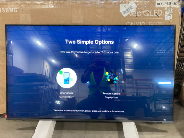 SAMSUNG QN50QN90DAFXZA 50" NEO QLED TV WITH 4K AI UPSCALING - BLACK